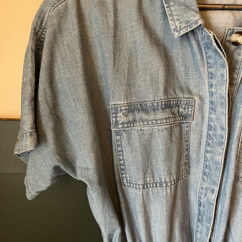 Universal Thread Light Blue Utility Jumpsuit - Picture 4 of 9